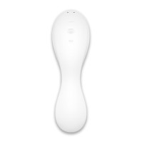 Вакуумный стимулятор с вибрацией Satisfyer Curvy Trinity 5 White