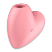 Вакуумний стимулятор Satisfyer Cutie Heart Light Red