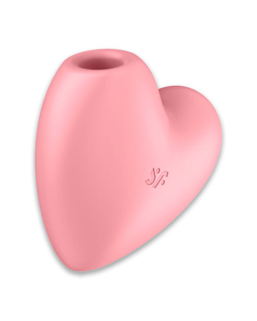 Вакуумний стимулятор Satisfyer Cutie Heart Light Red