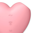 Вакуумний стимулятор Satisfyer Cutie Heart Light Red