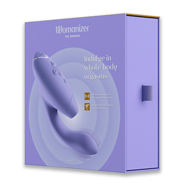 Вакуумний кліторальний стимулятор Womanizer Duo 2 Lilac