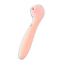 Вакуумний стимулятор з вібратором KISSTOY Polly Max Pink