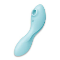 Вакуумний стимулятор з вібрацією Satisfyer Curvy Trinity 5 Blue