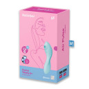 Вакуумний стимулятор з вібрацією Satisfyer Curvy Trinity 5 Blue