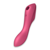 Вакуумний вібратор Satisfyer Curvy Trinity 3 Red