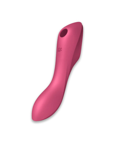 Вакуумний вібратор Satisfyer Curvy Trinity 3 Red