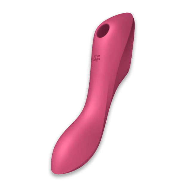 Вакуумний вібратор Satisfyer Curvy Trinity 3 Red