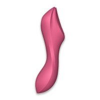 Вакуумний вібратор Satisfyer Curvy Trinity 3 Red