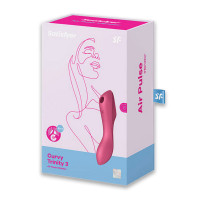 Вакуумний вібратор Satisfyer Curvy Trinity 3 Red