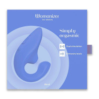 Вакуумний кліторальний стимулятор Womanizer Blend Vibrant Blue