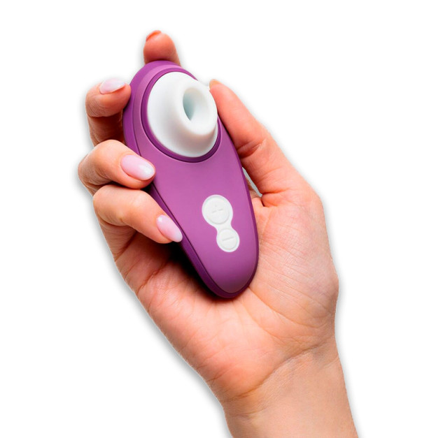 Вакуумний кліторальний стимулятор Womanizer Liberty 2 Purple