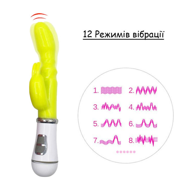 Вибратор Bunny розовый