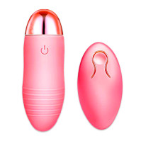 Bright beige vibrating egg