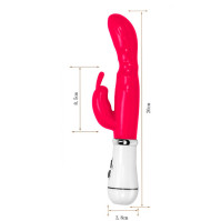 Вибратор Bunny USB розовый