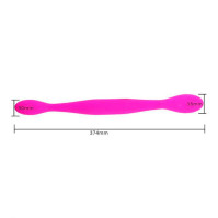 Double-sided flexible vibrator Toy Joy Infinity Double Dildo pink