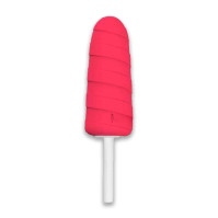 Вібратор Морозиво 10X Popsicle рожевий