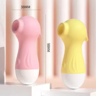 Кліторальний вакуумний вібратор Wo-sex Lilo вуманайзер жовтий