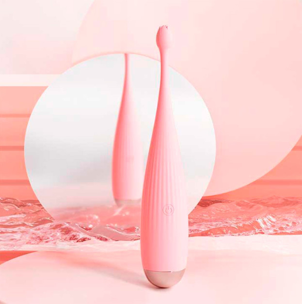 Вибратор для клитора и сосков Satisfyer Twirling Joy светло-розовый