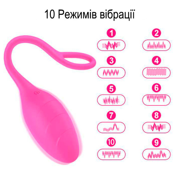 Смарт віброяйце фіолетове
