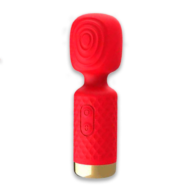 Mini vibrator for clitoris microphone red