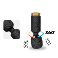 Mini vibrator for clitoris microphone black