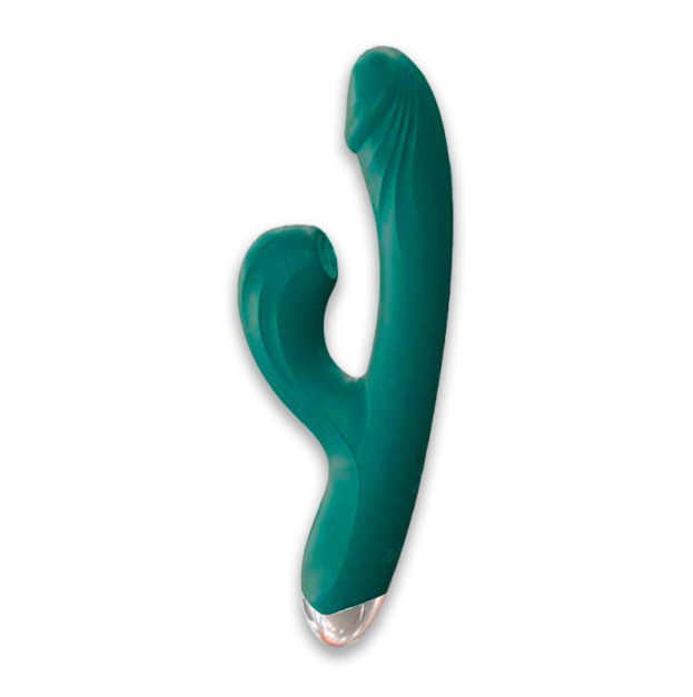 Vibrator womanizer for clitoris and G-spot Melo green