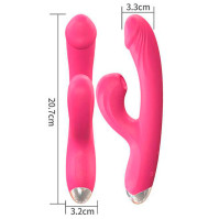 Vibrator womanizer for clitoris and G-spot Melo green