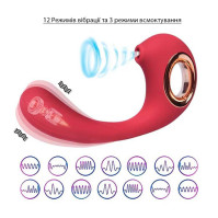 Клиторальный вакуумный вибростимулятор Dolphine Licker Vibe зеленый