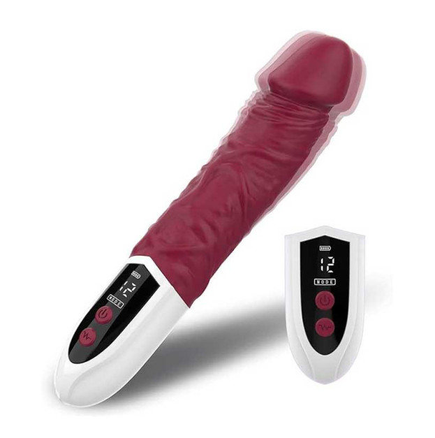 Реалистичный вибратор Satisfyer Lover бордовый