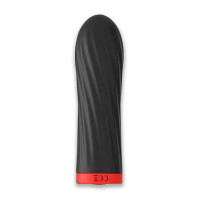 Мінівібратор Rechargeable Silicone Touch чорний