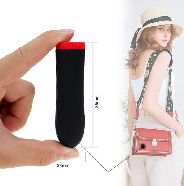 Мінівібратор Rechargeable Silicone Touch чорний