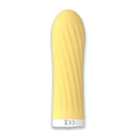Мінівібратор Rechargeable Silicone Touch жовтий