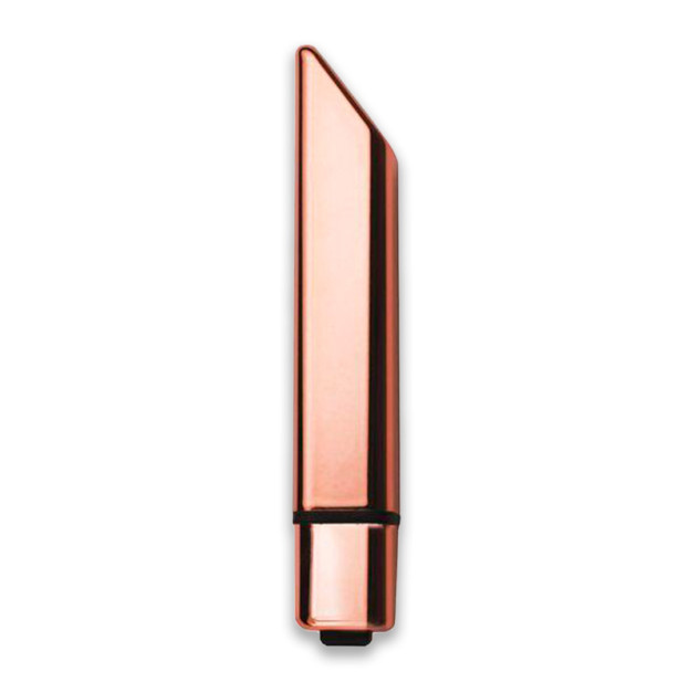 Powerful mini vibrator Rocks Off Bamboo Rose Gold