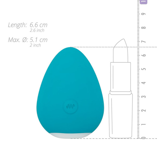 Clitoral Stimulator Cala Azul Carla I Mini Massager