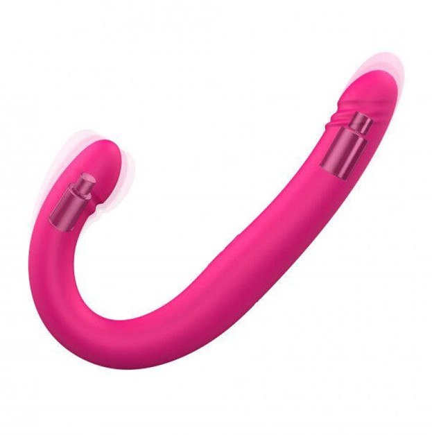 Double-sided vibrator-pulsator Dorcel ORGASMIC DOUBLE DO