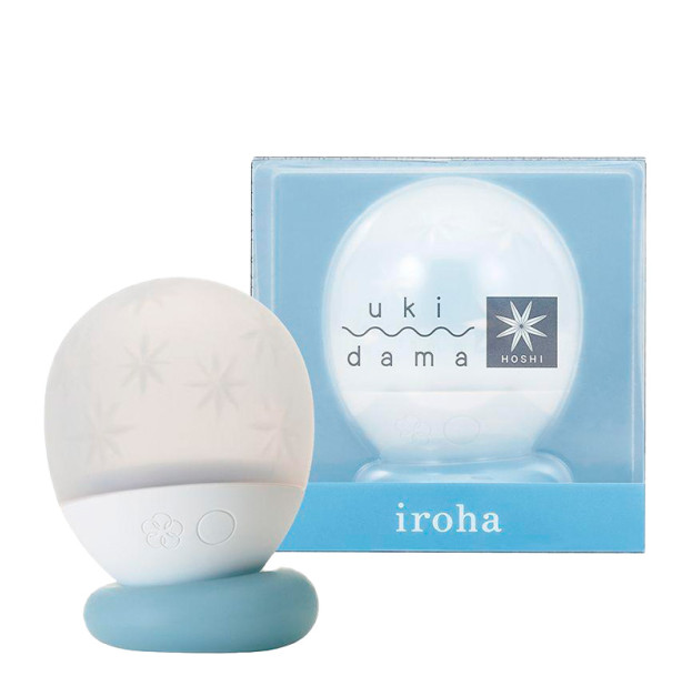 Vibrating massager and night light in one IROHA Ukidama Hoshi