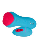 Вібратор у трусики FairyGasm HeartGem Blue