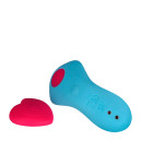 Вібратор у трусики FairyGasm HeartGem Blue