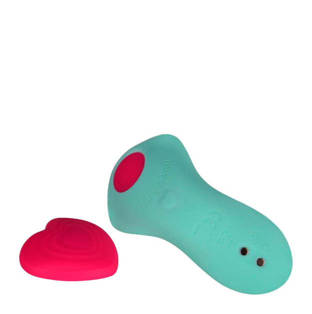 Вибратор в трусики FairyGasm HeartGem Green