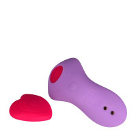 Вибратор в трусики FairyGasm HeartGem Violet