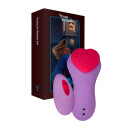 Вібратор у трусики FairyGasm HeartGem Violet