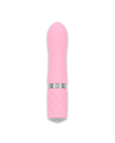 Вібратор PILLOW TALK Flirty Pink з кристалом Swarovski