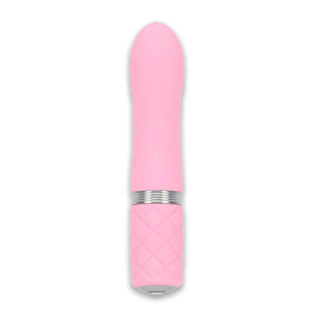 Вібратор PILLOW TALK Flirty Pink з кристалом Swarovski