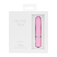Вібратор PILLOW TALK Flirty Pink з кристалом Swarovski