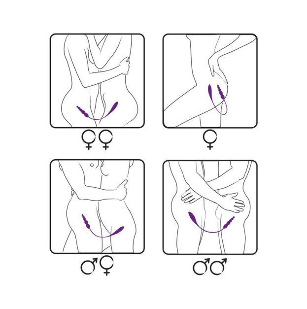 Вібратор Adrien Lastic AD-2X з пультом LRS