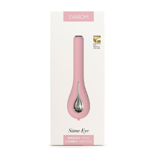 Вибратор Svakom Siime Eye Pale Pink