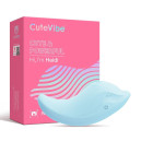 Вібратор і кліторний стимулятор CuteVibe Heidi Blue