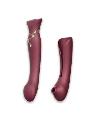Вибратор Zalo Queen Wine Red