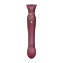 Smartvibrator Zalo Queen Set Wine Red