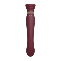 Вибратор Zalo Queen Wine Red